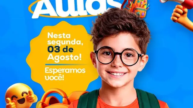 Volta às aulas da Rede Municipal de Ensino de Miranorte acontece no dia 3 de agosto de 2026.